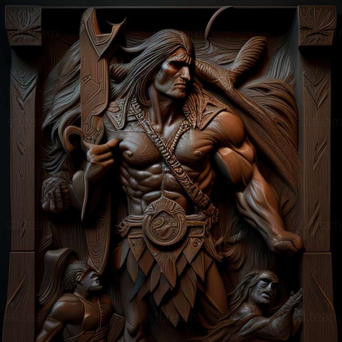 3D модель Гра Age of Conan Rise of the Godslayer (STL)